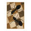 Tapis moelleux moelleux et moelleux à motif de fourmis rétro - brun clair-1555421371