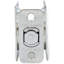 Serrure de porte carrée Contemporary-77327332