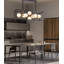 Lustre rectangulaire moderne 8 lumières Edmondo