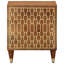 Adaysha 40cm W Solid + Manufactured Wood Bedside Table-753717277