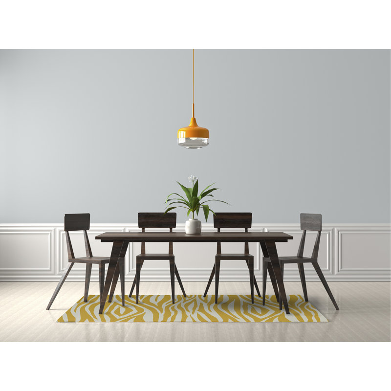 Chenille Indoor Rug, Rectangle 5' x 7'