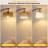 63.5'' Arc Floor Lamp with Remote Control & Stepless Dimming & Rattan Shade