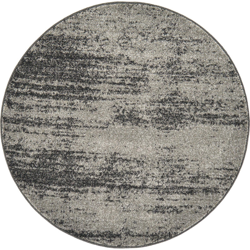 Croslin Indoor Rug, Round 6'1" x 6'1"