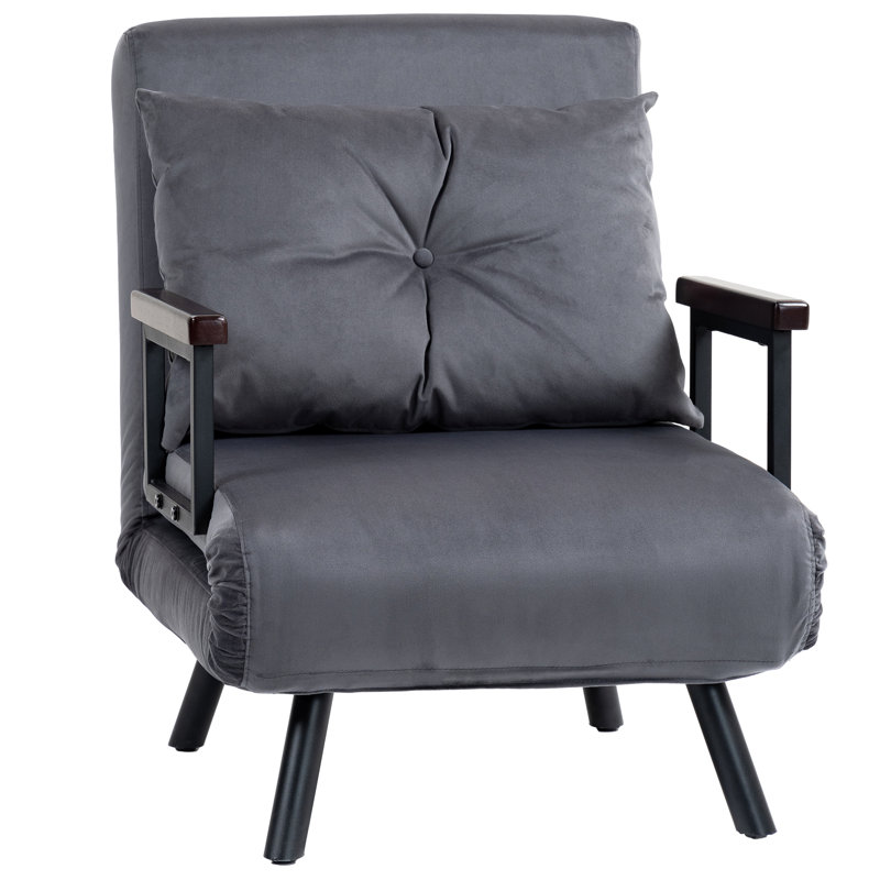 Upholstered Side Chair, Grey