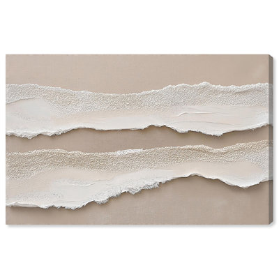 Toile texturée «Sea III» par Art Remedy