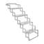 Échelle d'escalier pliable à ciseaux en alliage d'aluminium 2/3/4 marches pour camping-car / camping-car