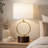Mid Century Modern Bronze Bedside Table Lamp