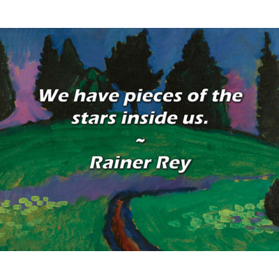 Rainer Rey Quote: We have pieces of the stars inside us.
