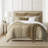 Rustic Oat Comforter & 2 Shams Set King-120831127
