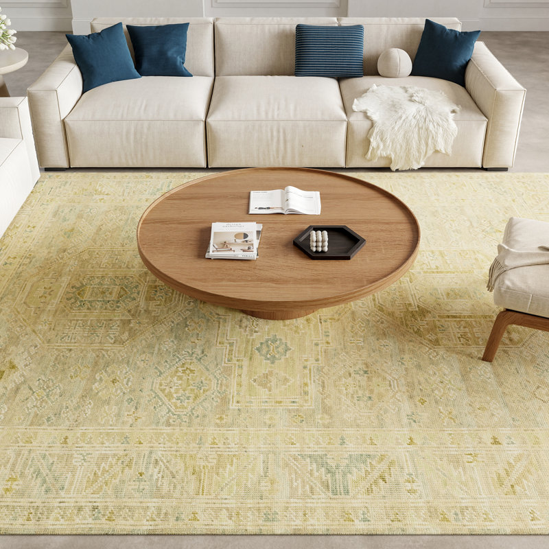 Nourison Odessa 5'6" x 8' Green Vintage Indoor Rug, Rectangle 5'6" x 8'
