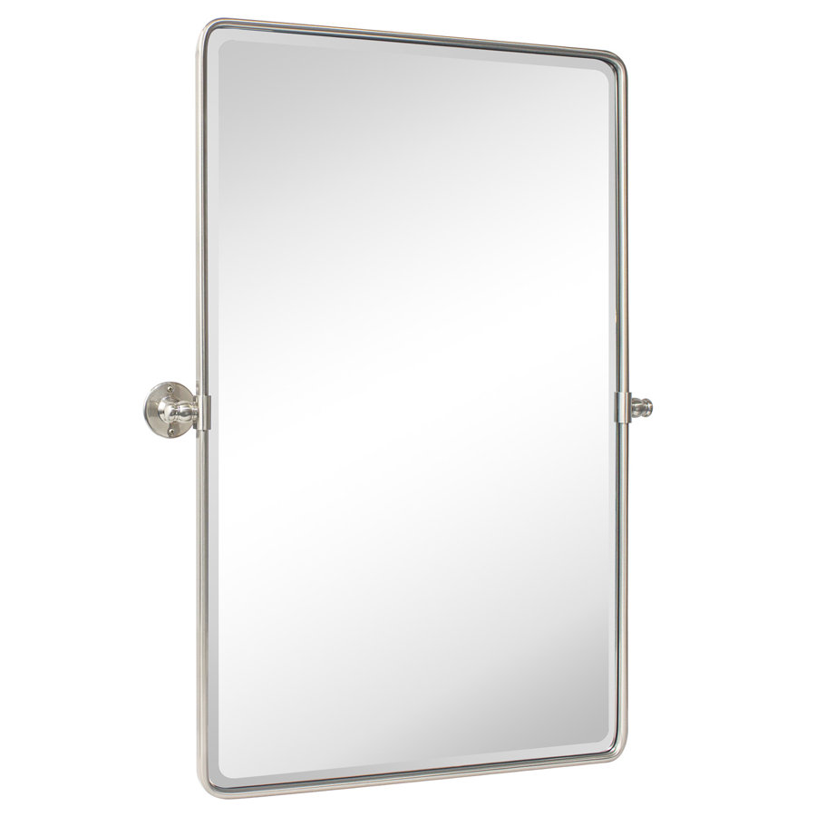 Woodvale Metal Framed Wall Mounted Bathroom / Vanity Mirror