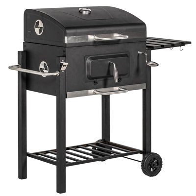 Barbecue au charbon de cuisine Outsunny