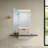 Garet Modern LED Lighted Bathroom Medicine Cabinet
