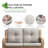 Carolina 7-Piece Wicker Outdoor Patio Furniture Set With Armchair And Ottoman-110923180