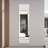 Rectangular Full Length Wall Mirror, Shatter-Resistant and Copper-Free Silver Glass for Clear Reflections