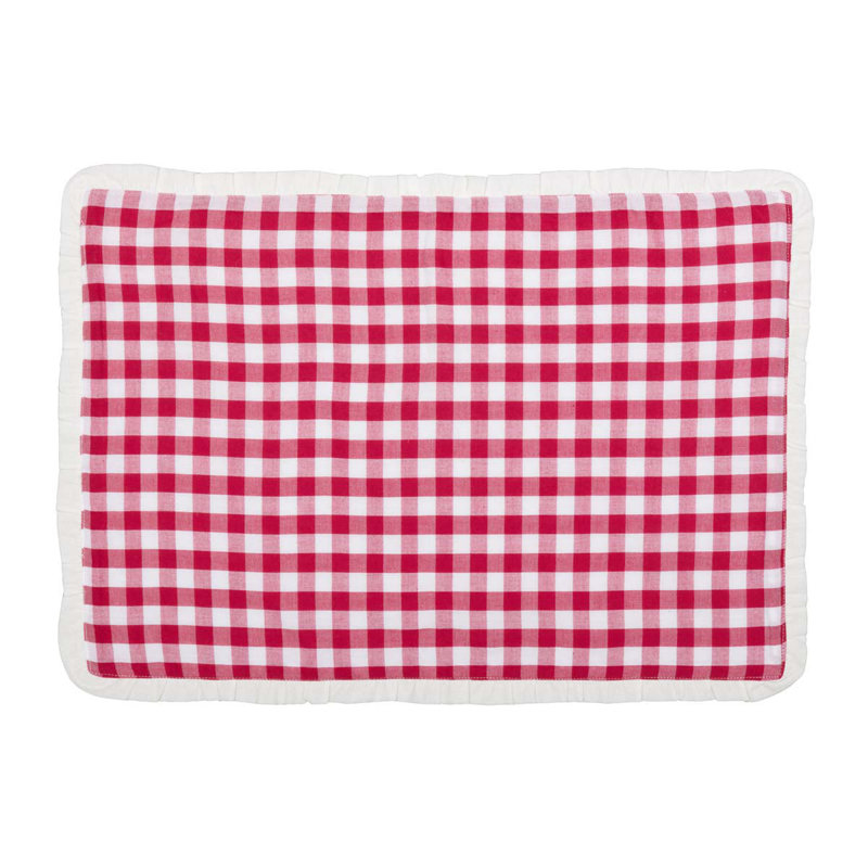 Napperon Festive Finds 18 ", Rouge
