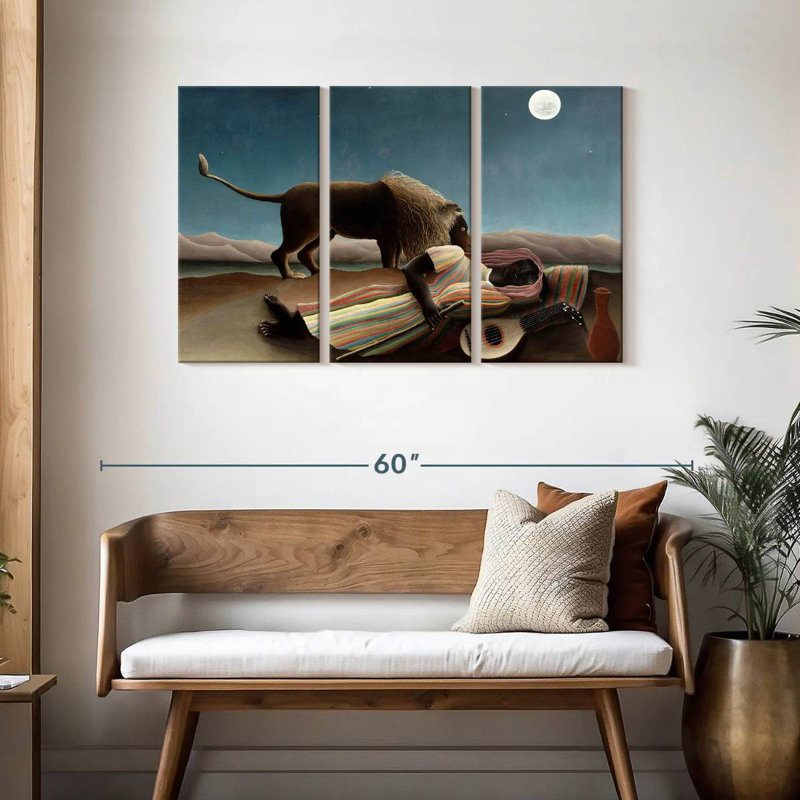 Brampt The Sleeping Gypsy, 28" H x 45" W