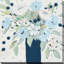 «Blue Bouquet Vase (Square)» par Krinlox Print-2079716899-2079716896