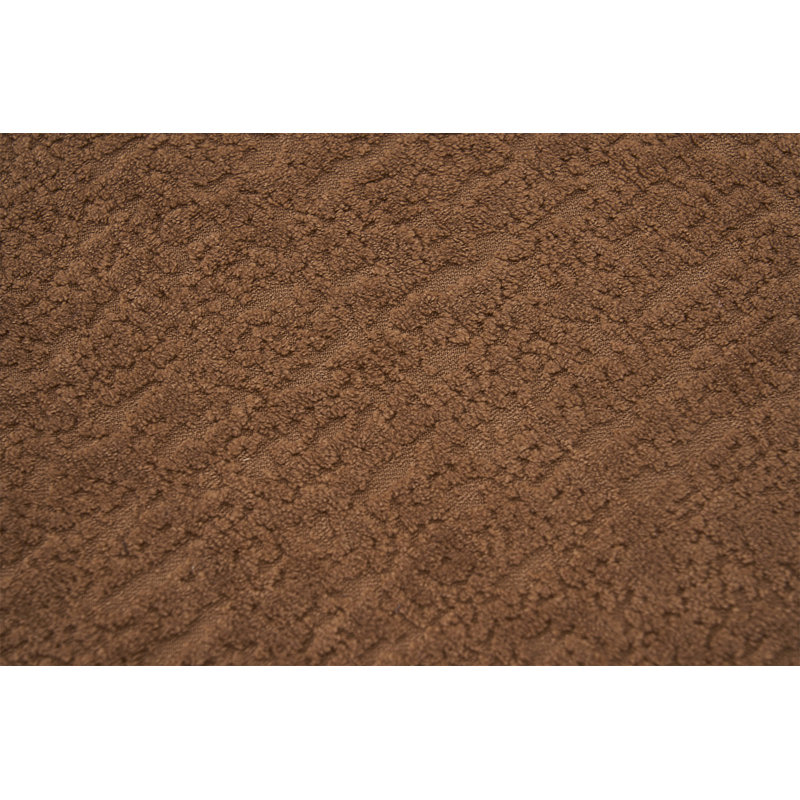 Chaise longue longue Compression Curved, Caramel