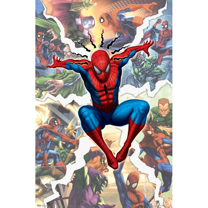 « spider-man-rivals », impression sur papier