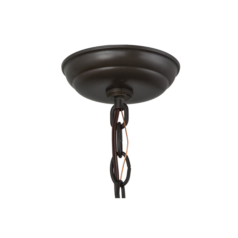 Rustic Lodge 1 - Light Pendant, Timeless Bronze, 11" - 70" H x 8.5" W x 8.5" D