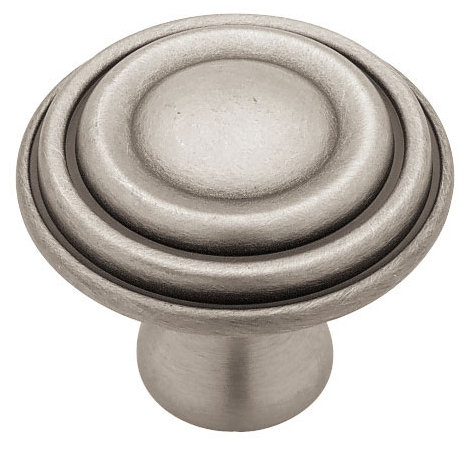 Circles and Scrolls 1 1/2" Diameter Mushroom Knob Liberty 