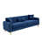 3 Seater Sofa (Retro Blue)
