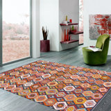 Moroccan Area Rug in Multicolor