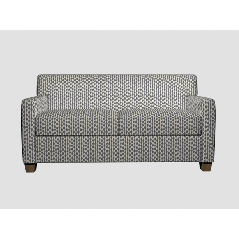 Tissu rayé en mélange de coton, Bleu 1