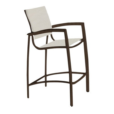 South Beach Aluminum Outdoor 28'' Bar Stool