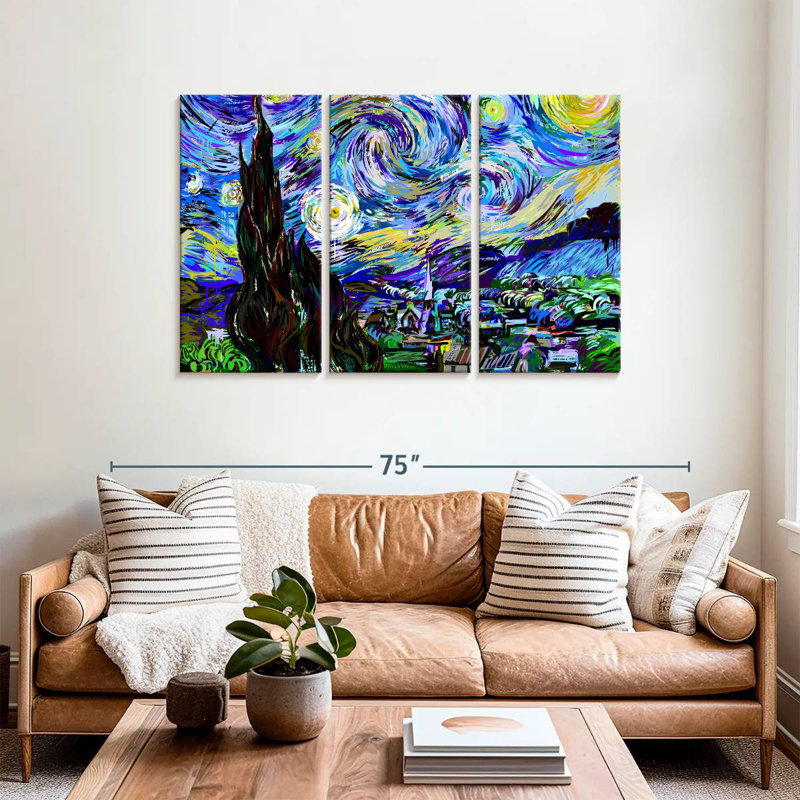 Avery Starry Night 2019, 36" H x 57" W