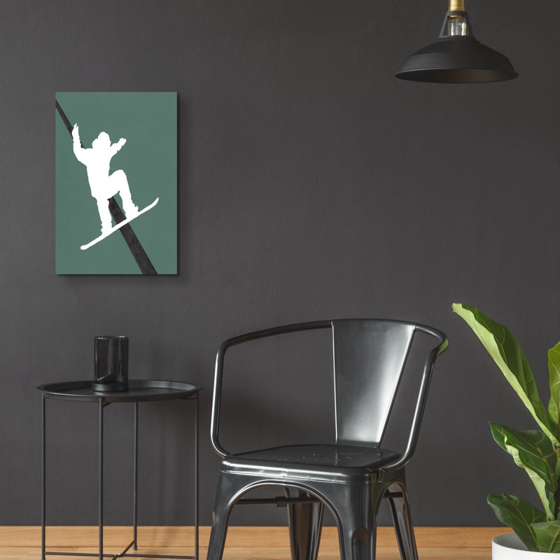 «It's All About the Game III» par Regina Moore, art mural en verre acrylique, H 24 po x l 16 po