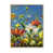 Toile naturelle avec cadre flottant