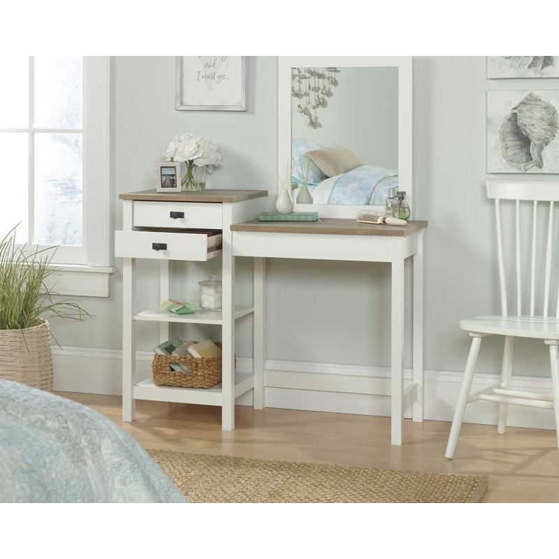 Coiffeuse Devlyn blanc doux