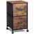 Imprimé grain de bois brun rustique