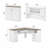 Huckins 4 Piece Computer Desk Office Set-1008890042