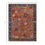 Tapis unique noué à la main Dobbins - rouge, 9 pi 1 po x 11 pi 11 po