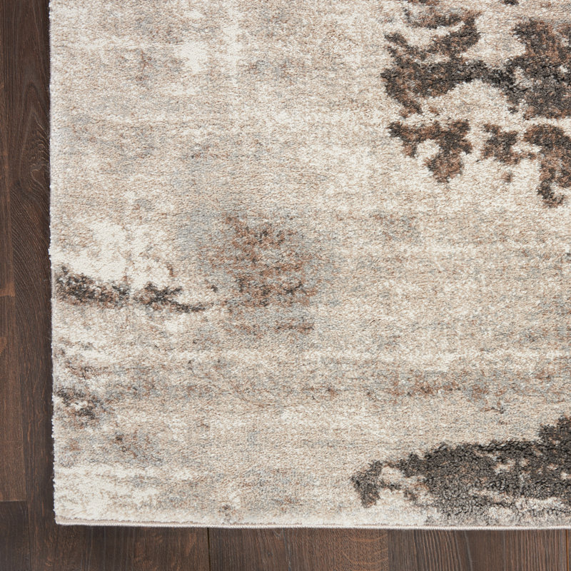 Abstract Indoor Rug, Runner 2'2" x 7'6"