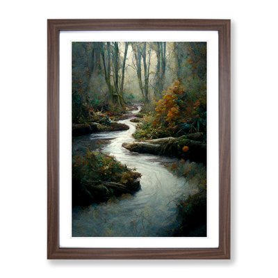 Forest Stream No.5 - Single Picture Frame Painting