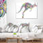 Oreiller Courant De Kangourou Floral Animal