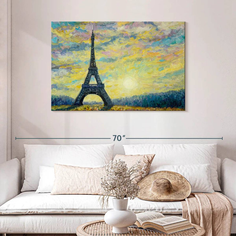Lilie Eiffel Tower, 30" H x 45" W