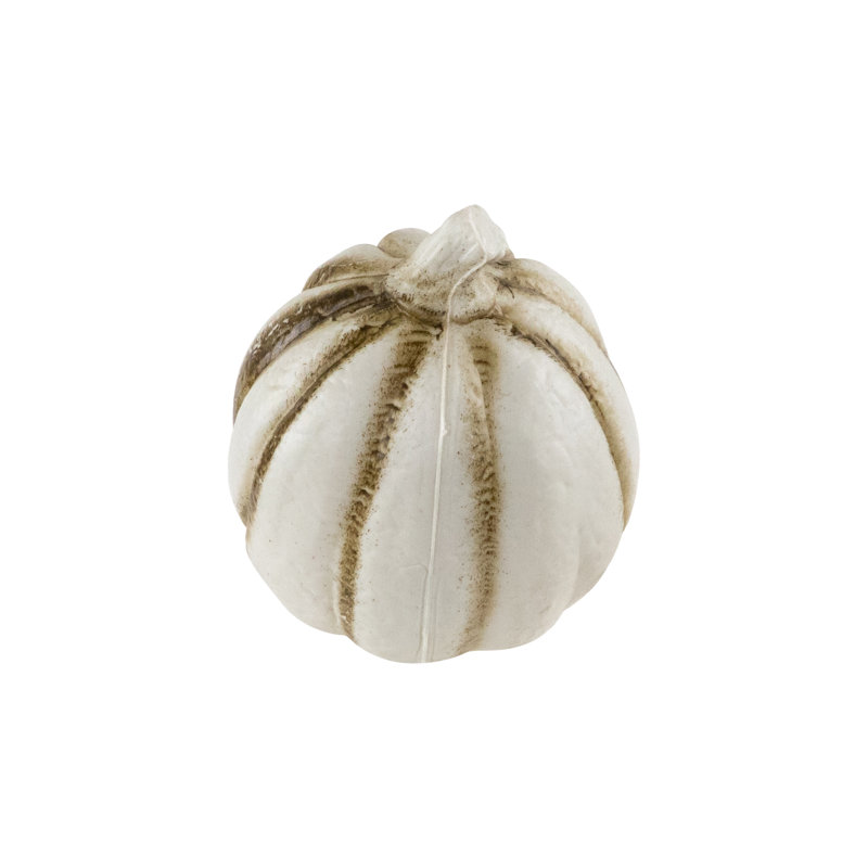 Bag Of Mini Pumpkin Head Skulls Halloween Decorations - 3" - Set Of 6