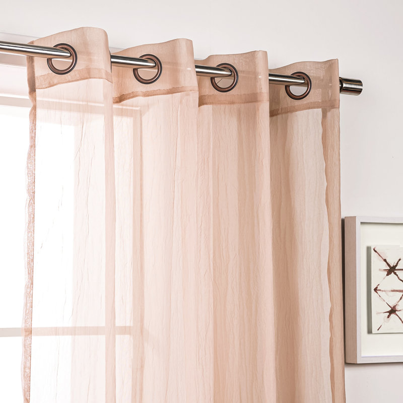 Rideau transparent Maaike, Sésame, L 52 po x L 96 po
