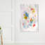 Couleurs abstraites dans la neige I - Peinture sur toile-50778825-50778823