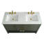 Ensemble de meuble-lavabo double 54 po Vicini-1837354122