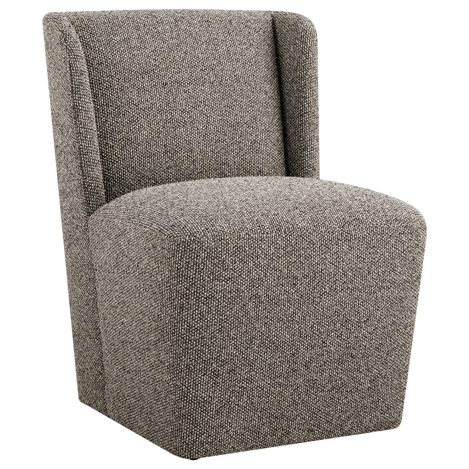 Ardeth Dining Chair, 33" H x 23.23" W x 26" D, Gellar Earth Tweed