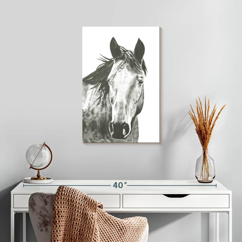 «Brampt Wildlife Snapshot Horse I», H 24 po x l 16 po