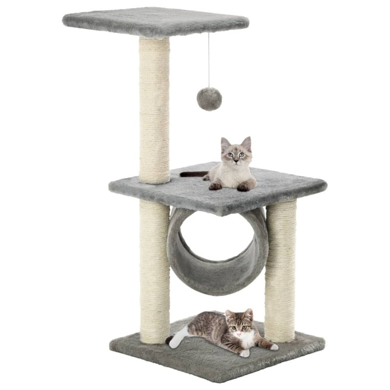 65cm Lochlan Cat Tree or Condo, Grey