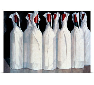 Yonker " Wrapped Wine Bottles, Number 1, 1995 " by Lincoln Seligman