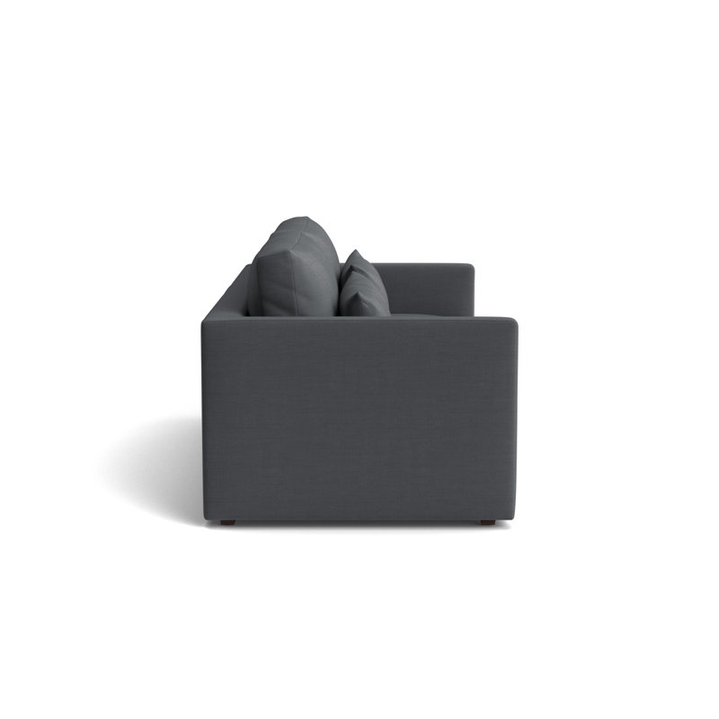 Haywood 90 Sofa, Performance Linen - Charcoal